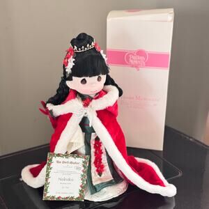 Limited Edition Precious Moments Doll Maker Linda Rick Christmas Nobuko